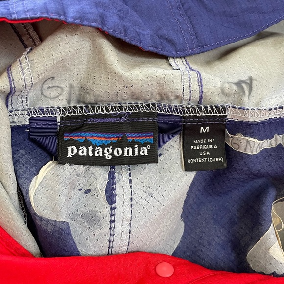 Vintage Patagonia Hooded Windbreaker Jacket Size Medium - Picture 13 of 16